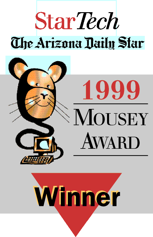 Winner 1999 Star Tech Mousey Award