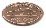 Nascar Cafe.  Lucky Racing Penny