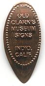 Old Clark's Museum Signs.  Indio, Calif.