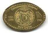 Georgia  State Quarter.  1788.  USA 1999.  Commemorative Elongated