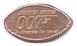 James Bond.  007. A License To Thrill