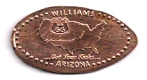 Willliams    Arizona.  Route US 66 ...Get Your Kicks