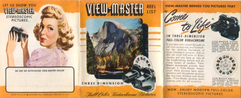 Viewmaster Reels National Parks 